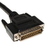 Cord, 25-Position D-Sub Assembly, Male-Male, 26 AWG, 30'